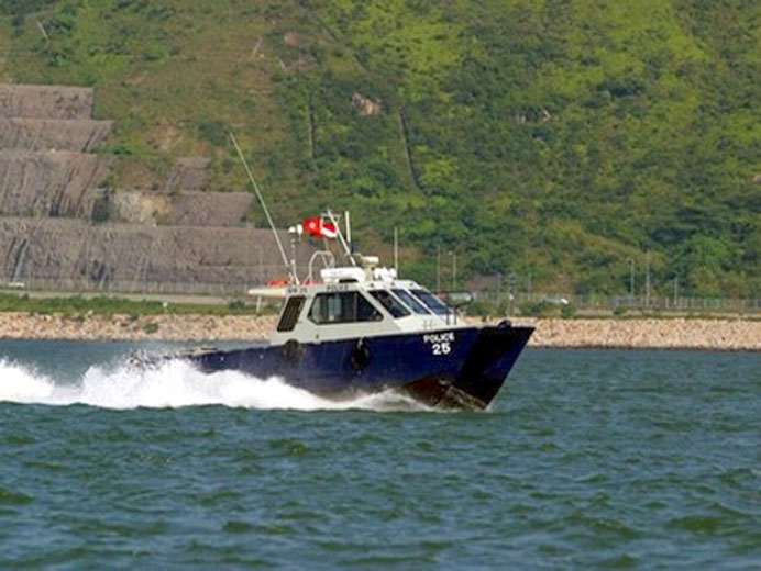 香港警務處海濤9.9米雙體船(近岸巡邏警輪)