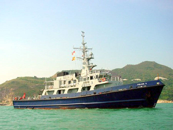 香港警務處水警總區訓練船