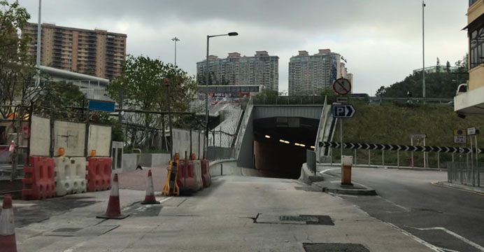 相片 2: 溫思勞街地下行車道